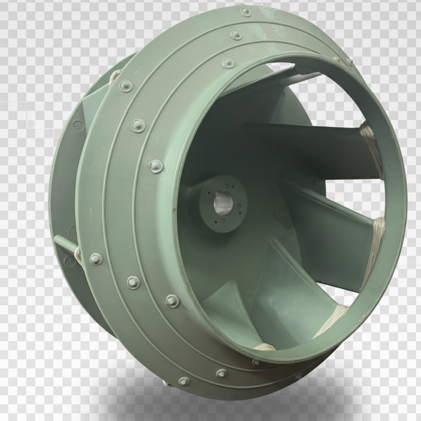 Cánh quạt nhựa chịu hóa chất - Ảnh 2