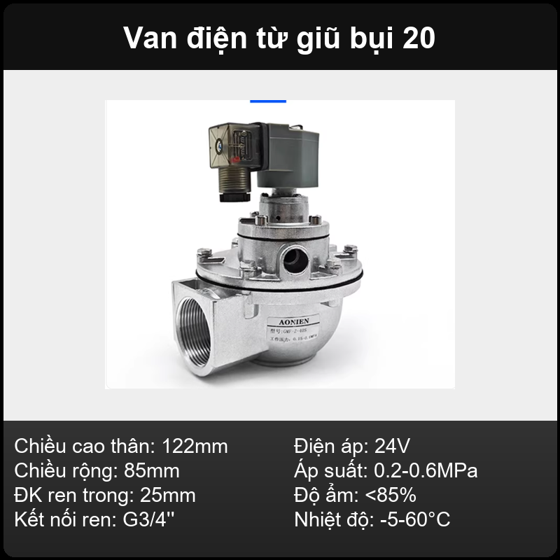 Van điện từ giũ bụi - Ảnh 11